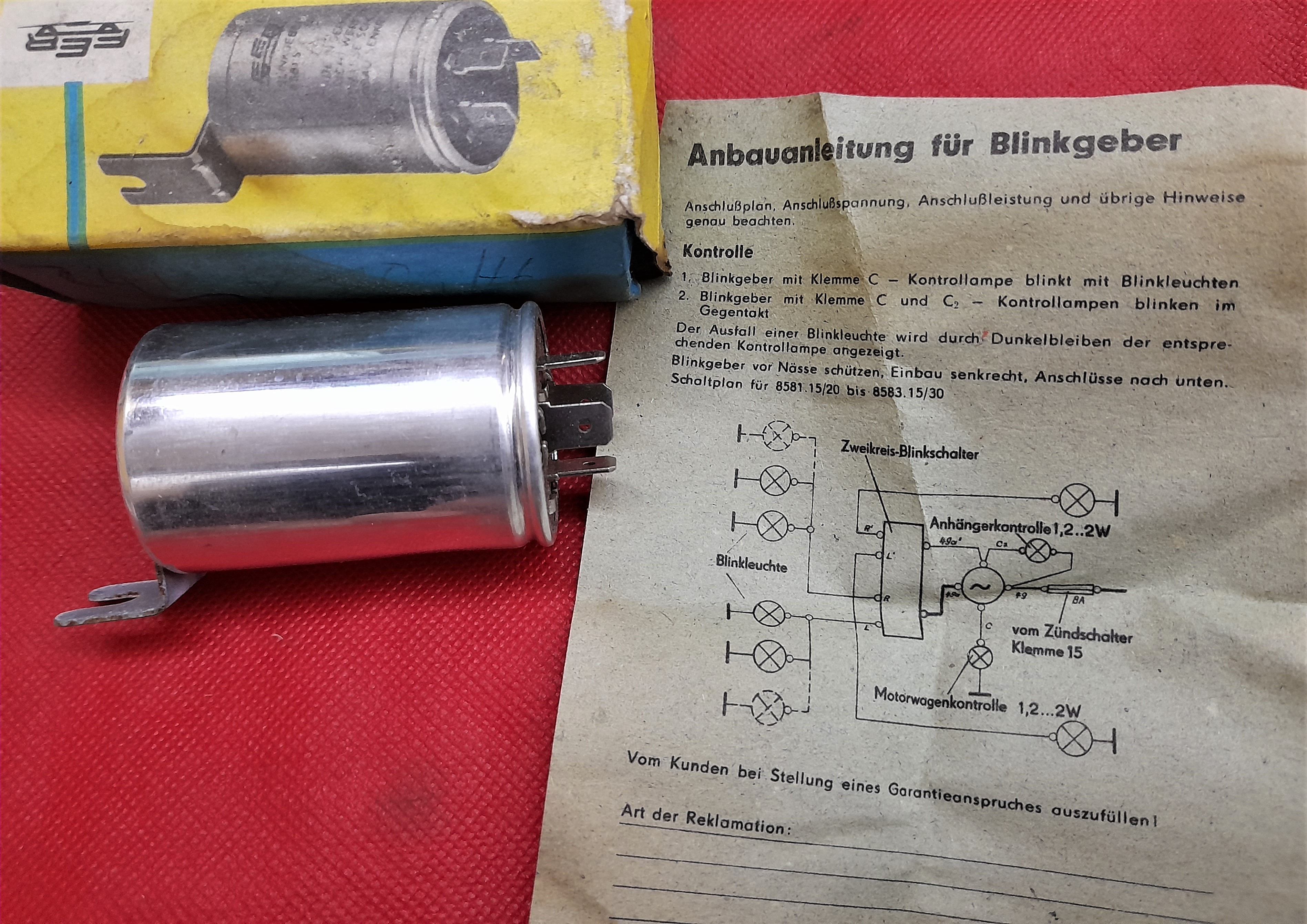 Blinkgeber 24V