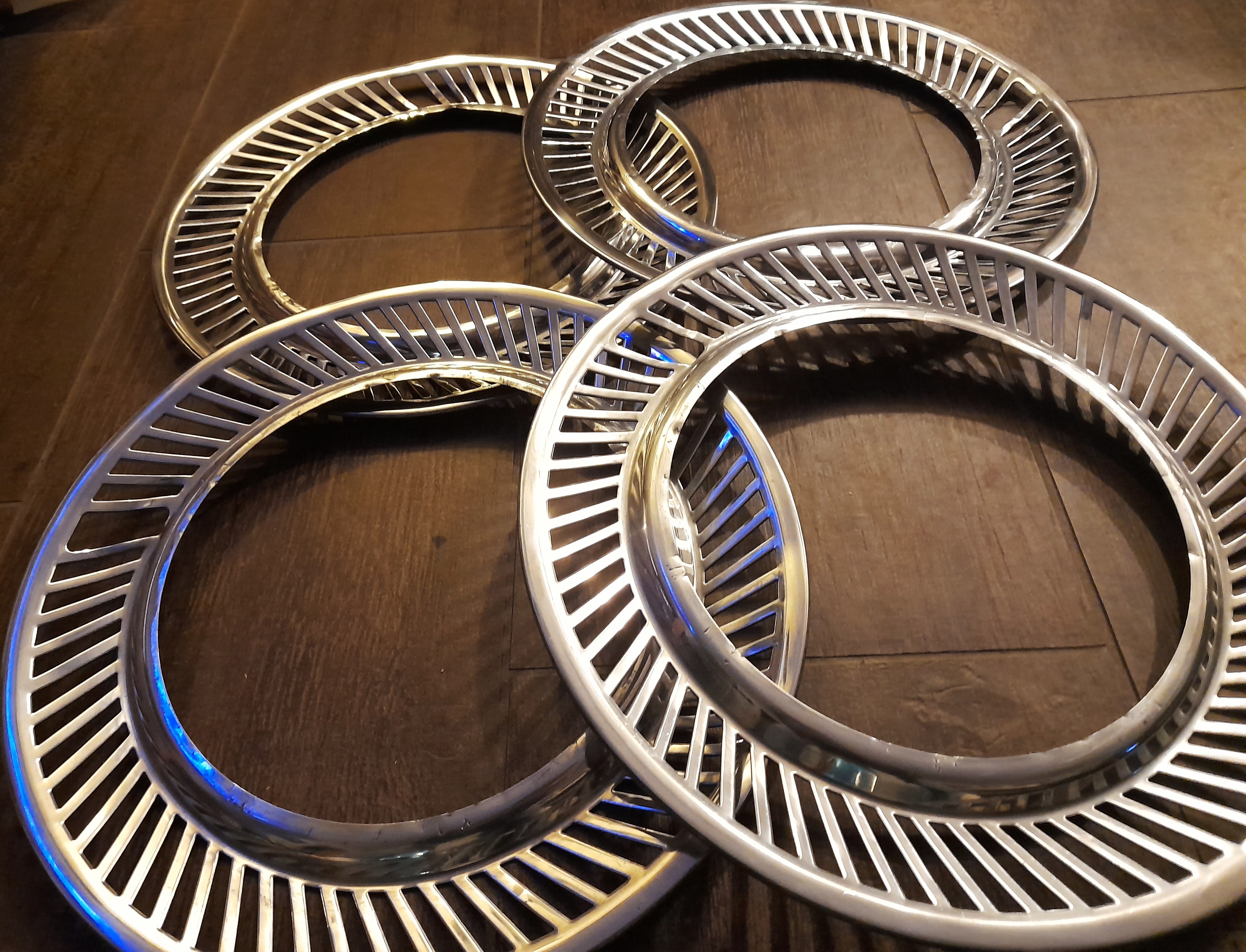 Radzierringe Felgenzierringe 15`` Wartburg  311 313 IFA F9