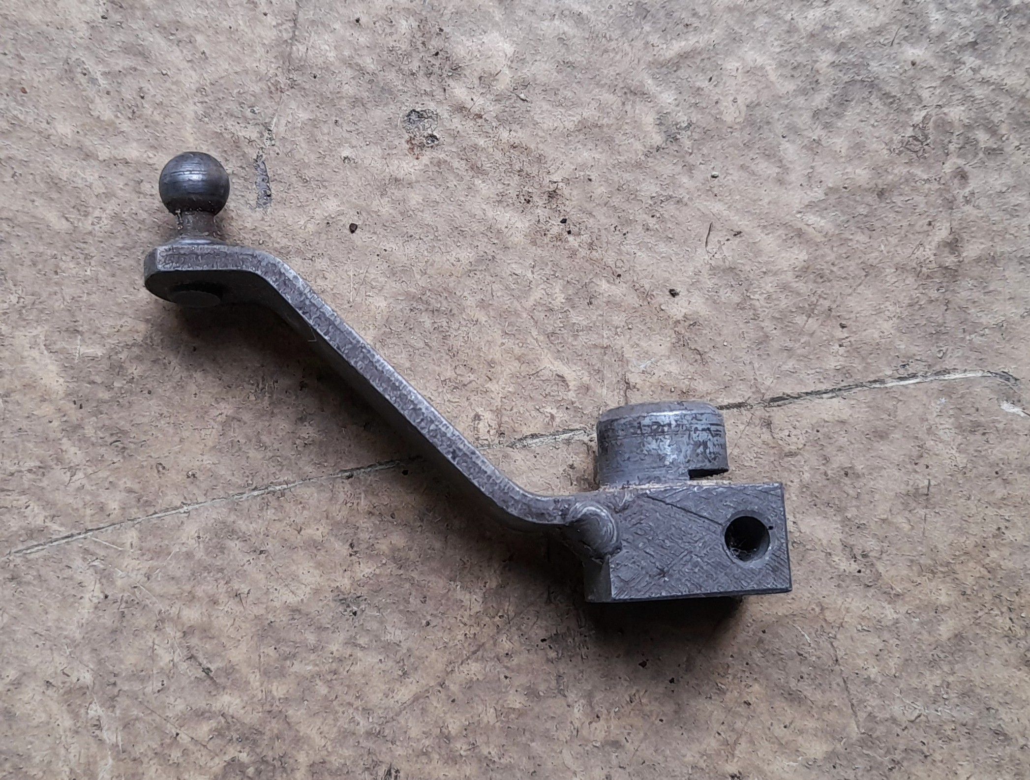 Schalthebel  , Hebel am Schaltrohr Wartburg 311