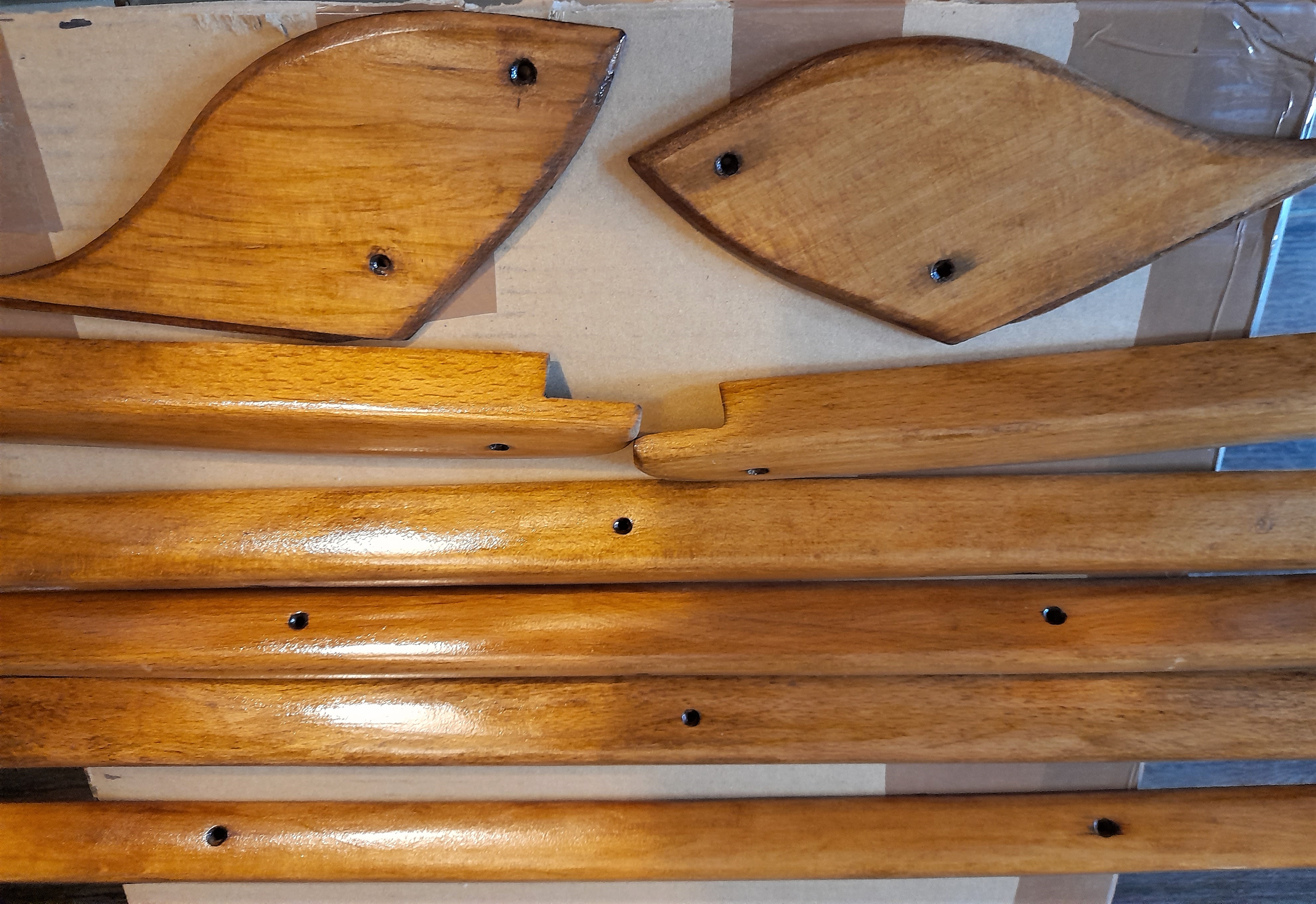 Holzleistensatz Leisten Innenraum Wartburg 311 312 deluxe