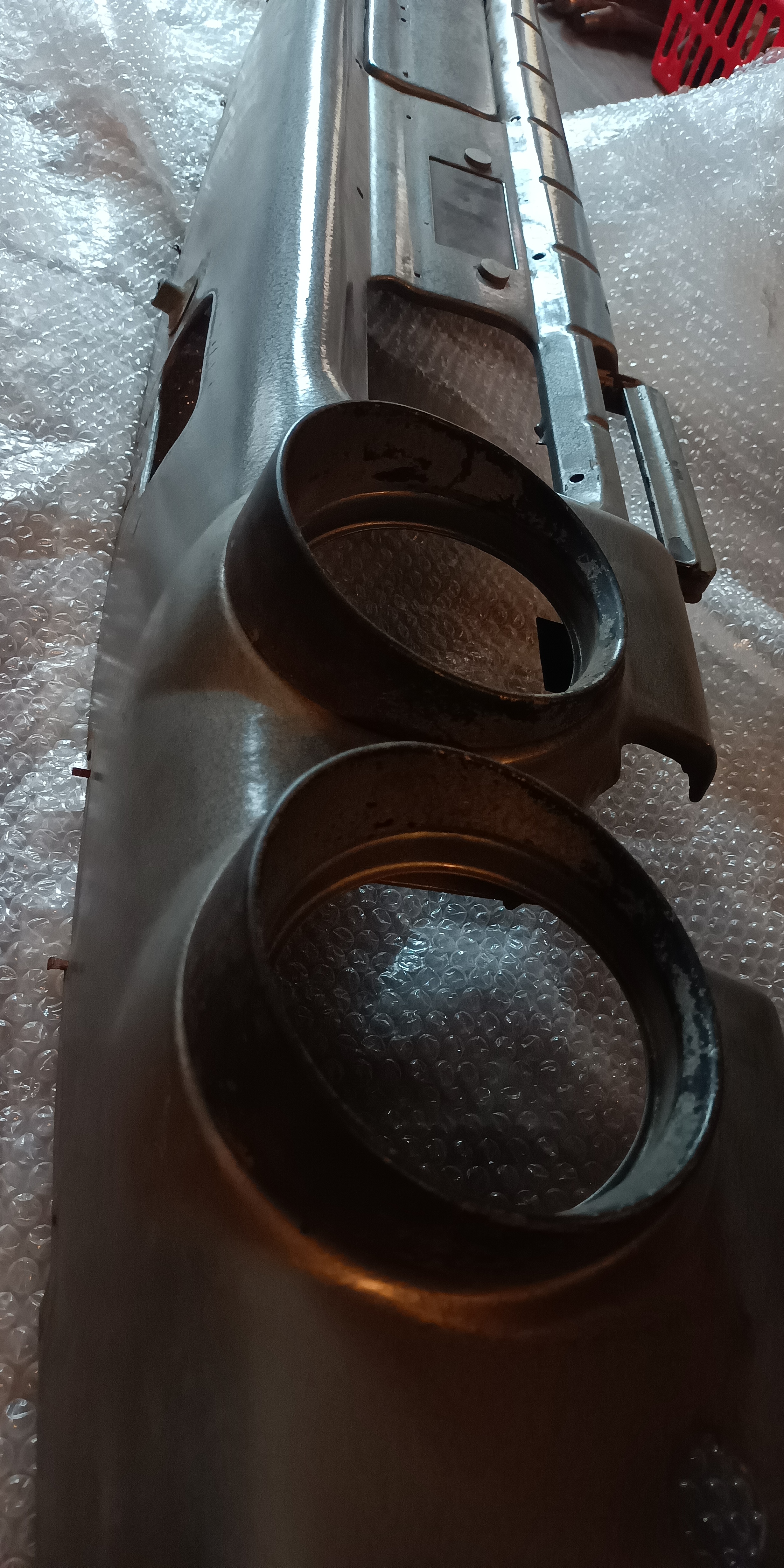 Armaturenbrett Wartburg 311 1. Serie mit Hammerschlaglackierung und Startknopf