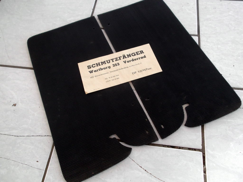 Spritzlappen Schmutzfänger Wartburg 353
