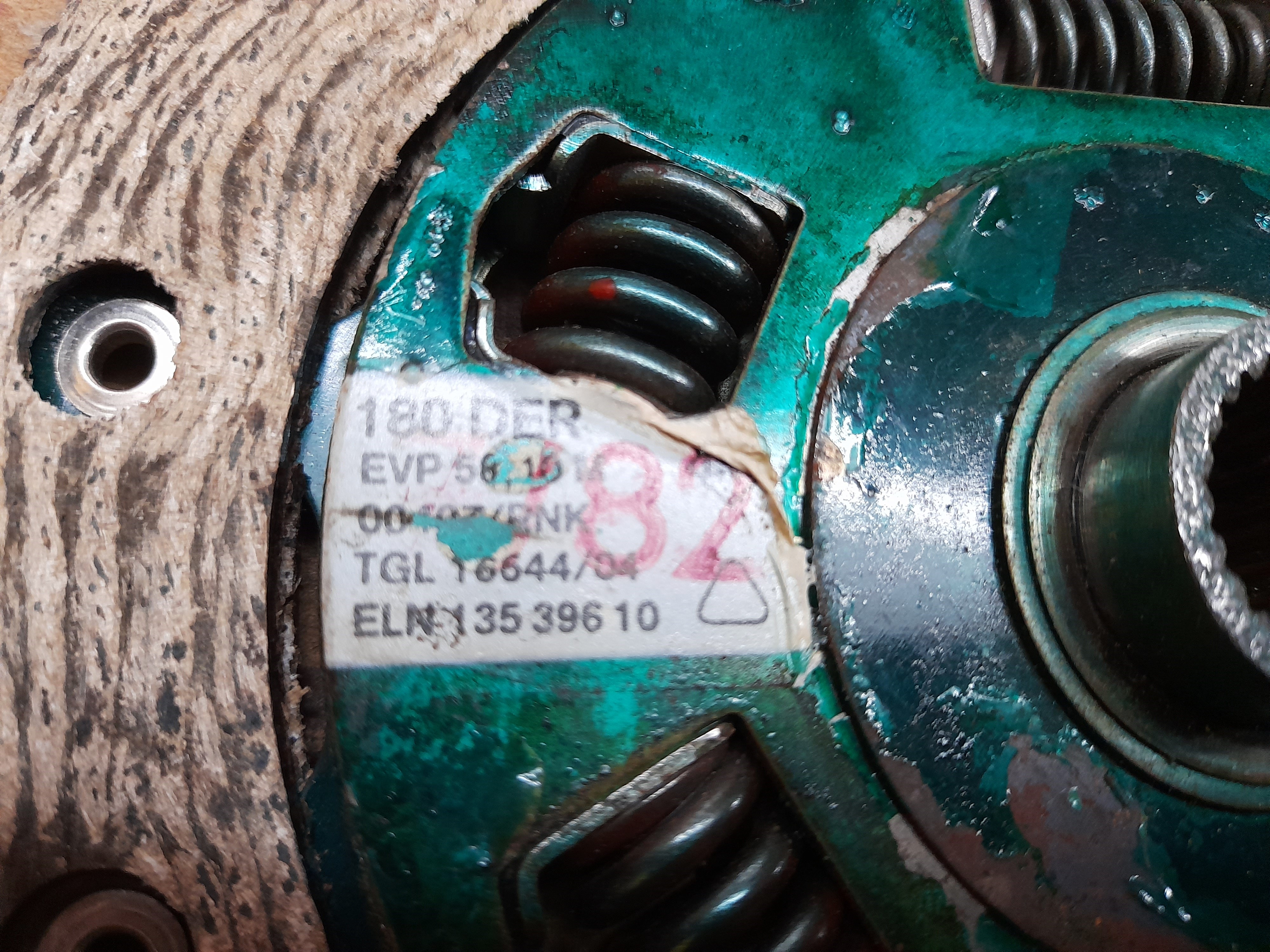 Kupplungsscheibe Wartburg 311 312 353 Barkas B 1000