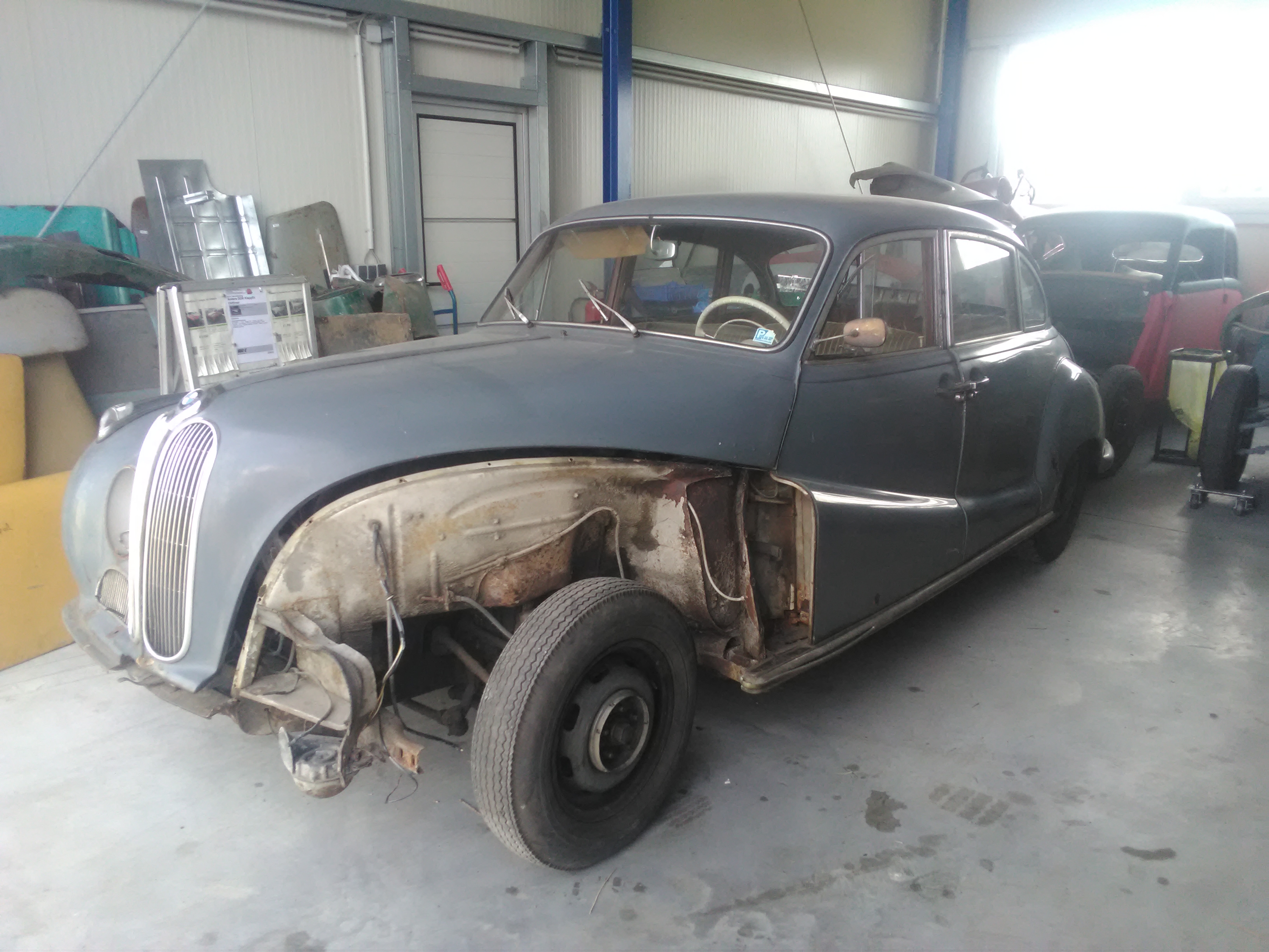 BMW Barockengel 501 V8 Bj.1960 Oldtimer Restaurationsobjekt