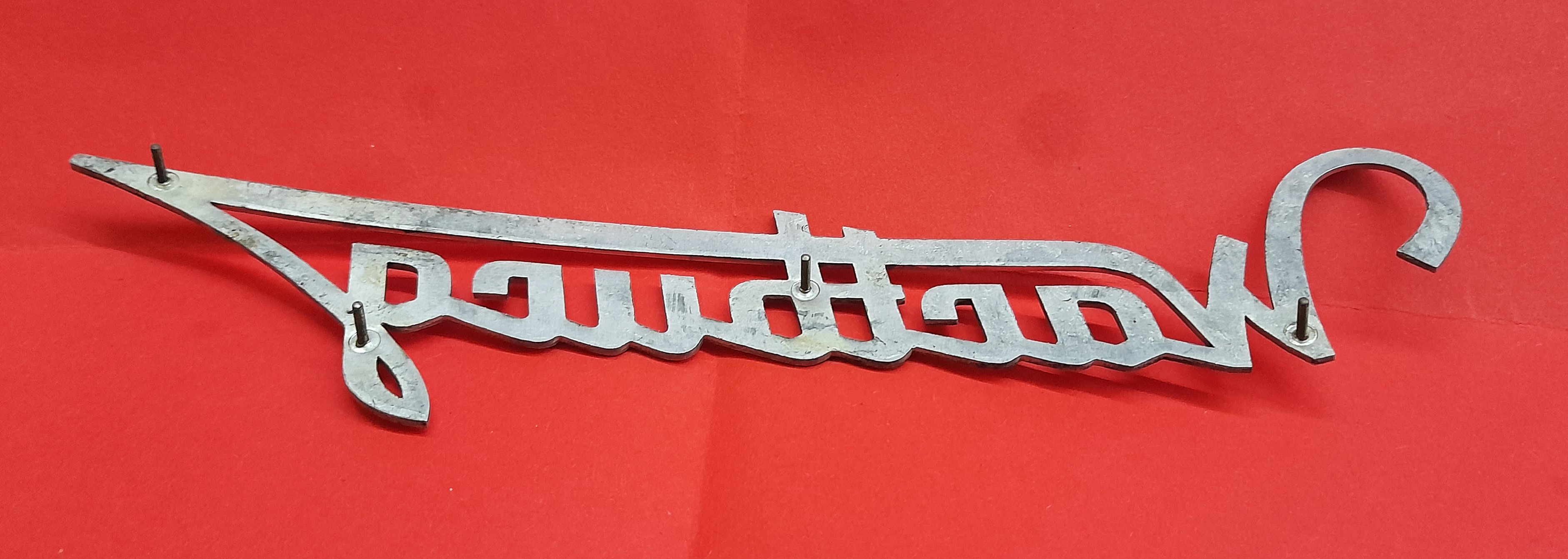 Schriftzug Emblem Wartburg 353 ALU