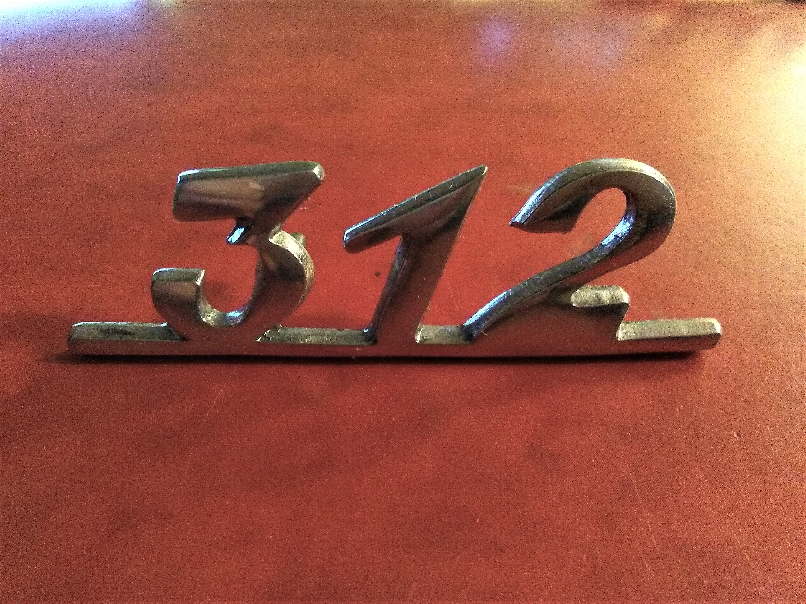 Emblem Schriftzug 312 Wartburg 312