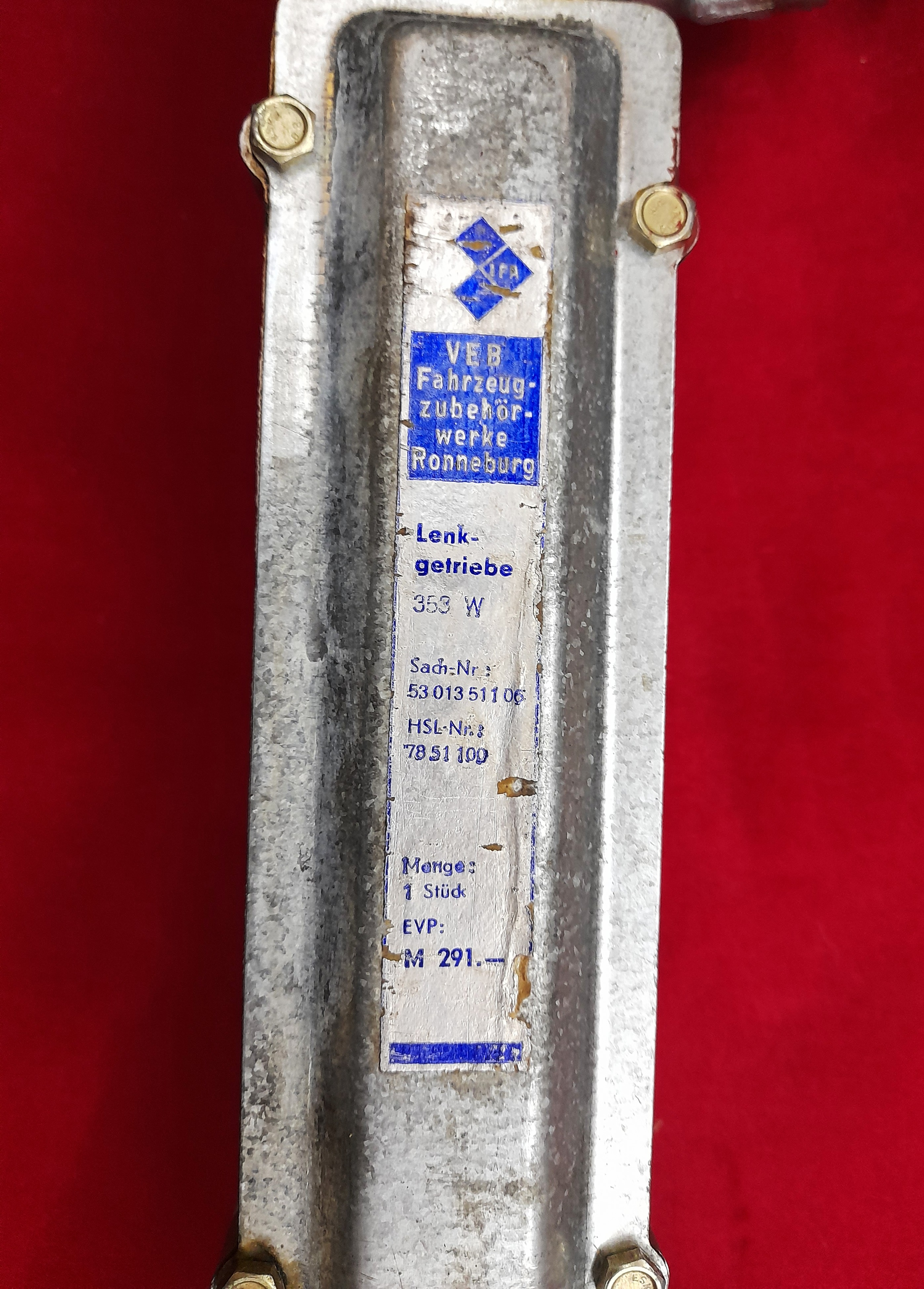 Lenkgetriebe Lenkung Wartburg 353 353W