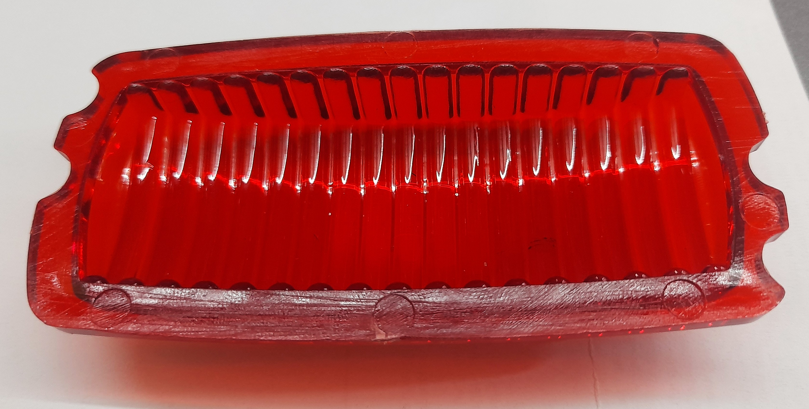 Glas Rot Ersatzglas Nebelschlussleuchte Rückfahrleuchte Ruhla