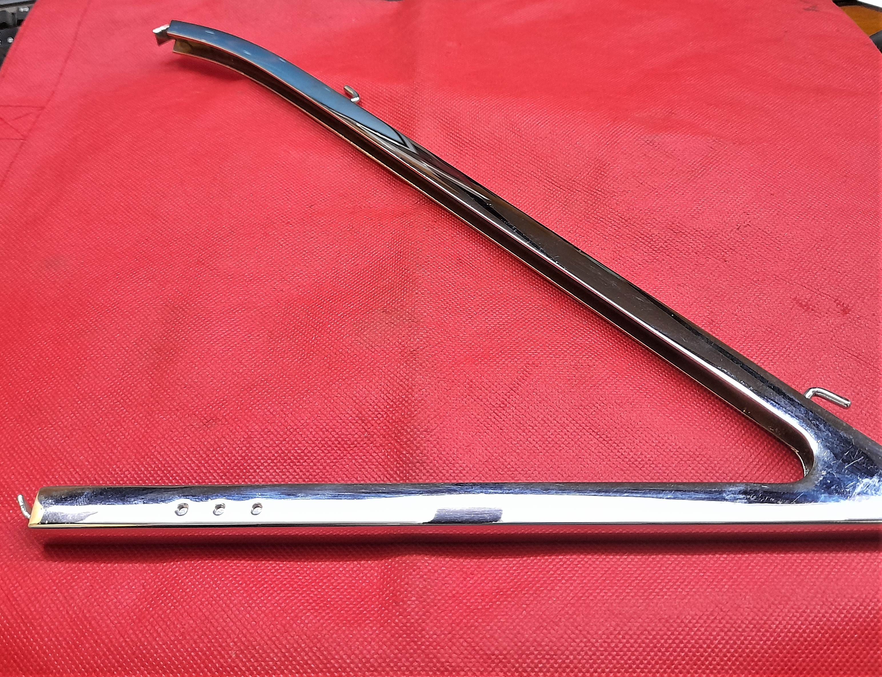 Scheibenrahmen Rahmen Dreieckscheibe links Chrom Wartburg 311 312 Kombi