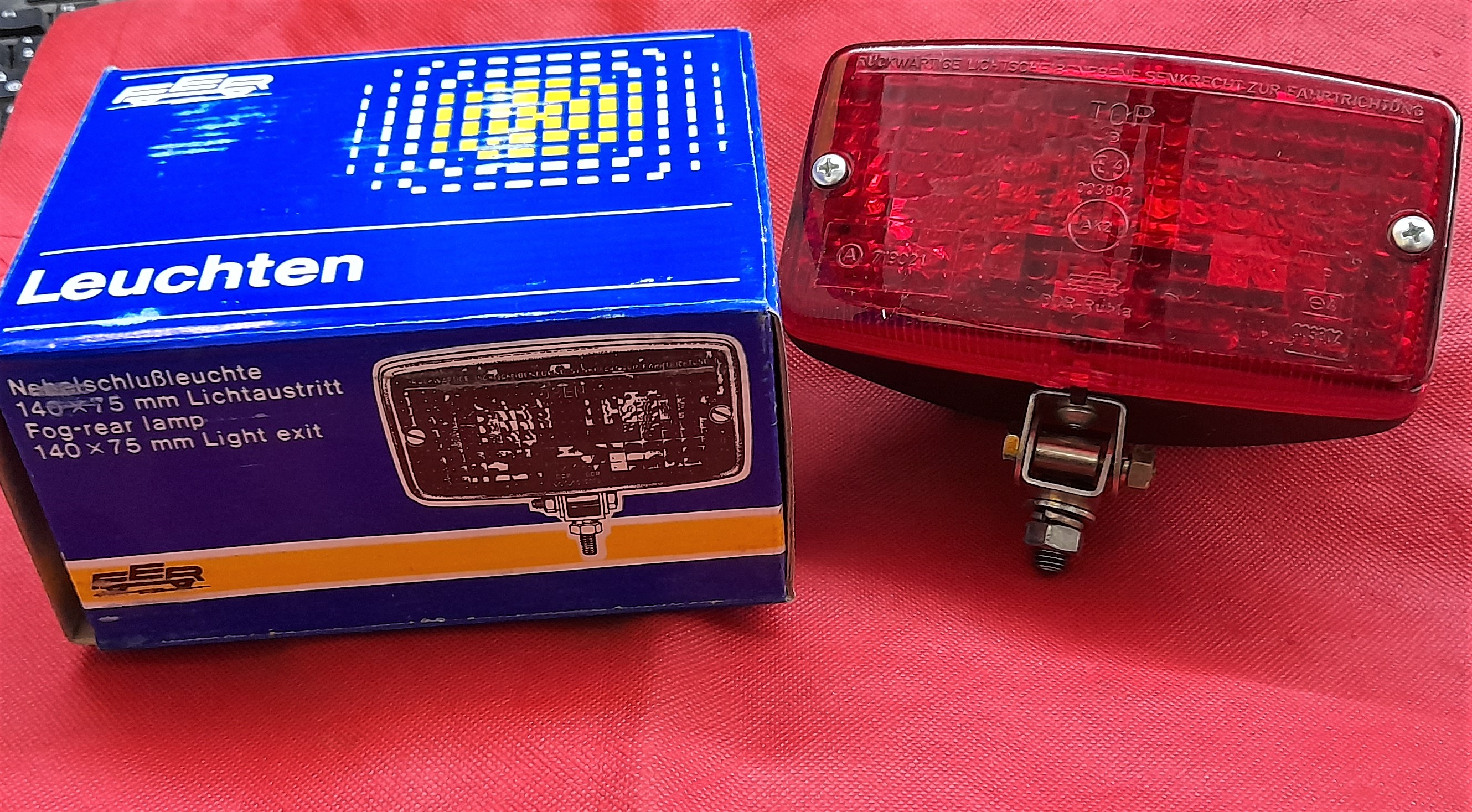 DDR Ruhla Nebelschlussleuchte Nebelleuchte Oldtimer Wartburg Trabant IFA Barkas