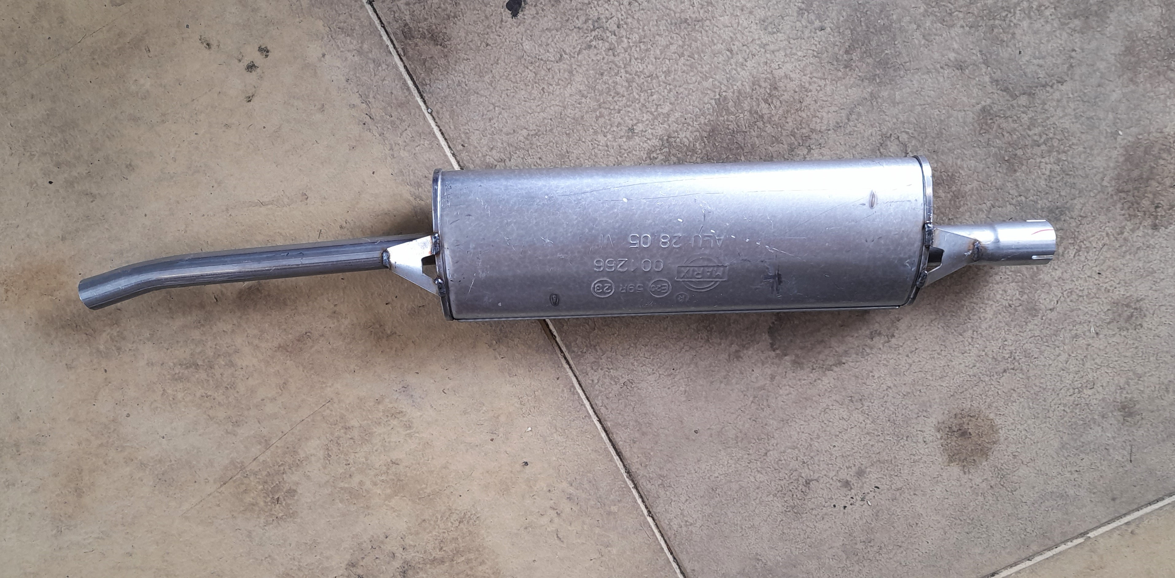 Mittelschalldämpfer Auspuff Wartburg 311 313