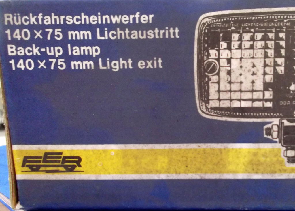Rückfahrscheinwerfer