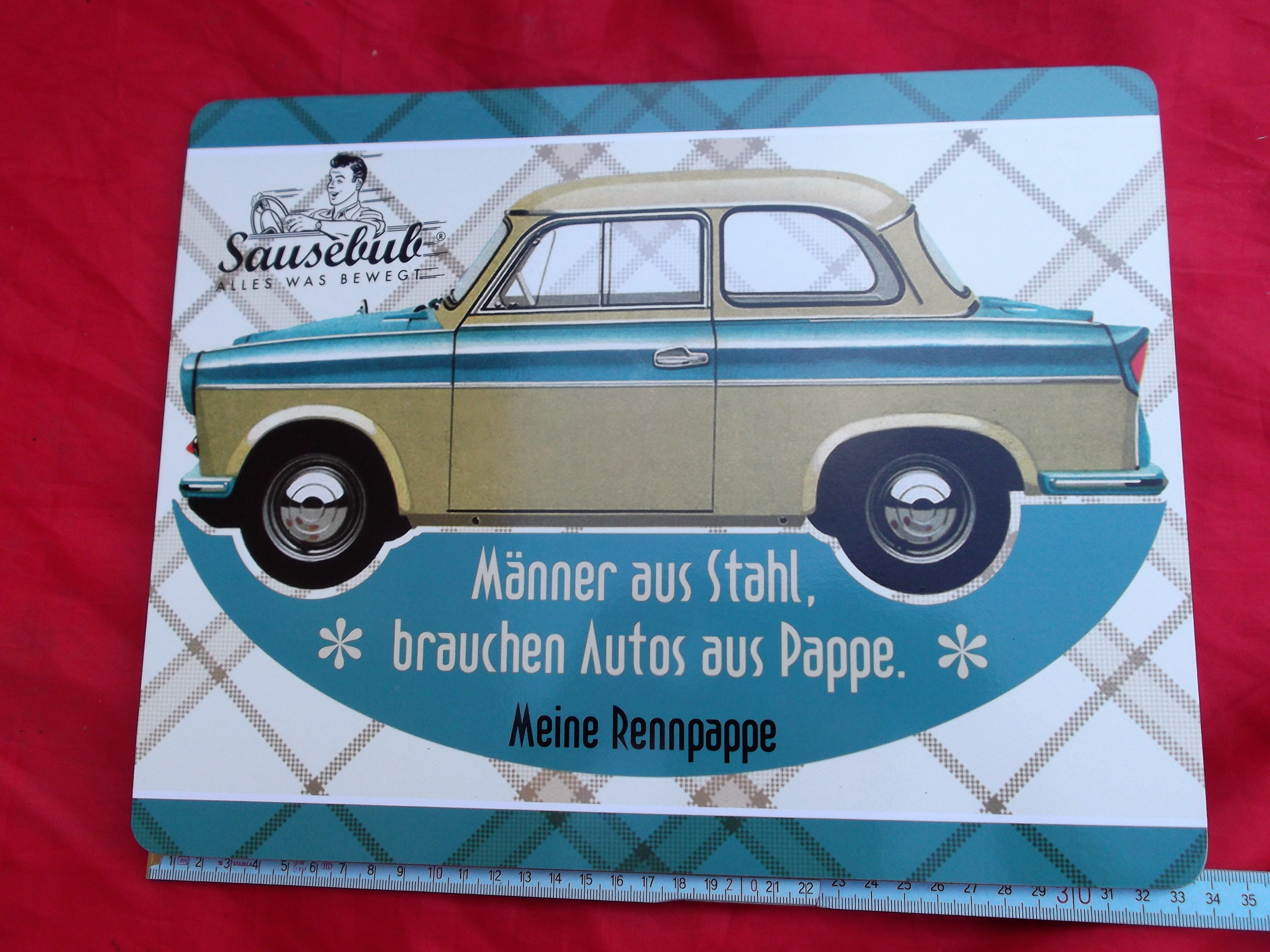 Frühstücksbrett Trabant