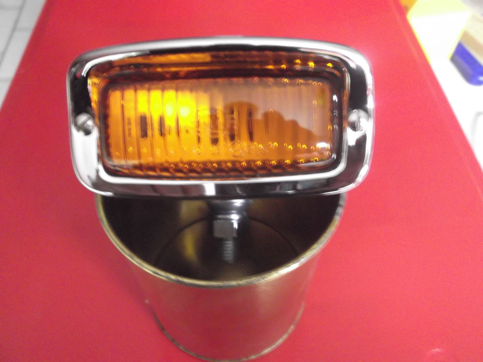 Blinkleuchte verchromt Universal Oldtimer PKW LKW Traktor Schlepper