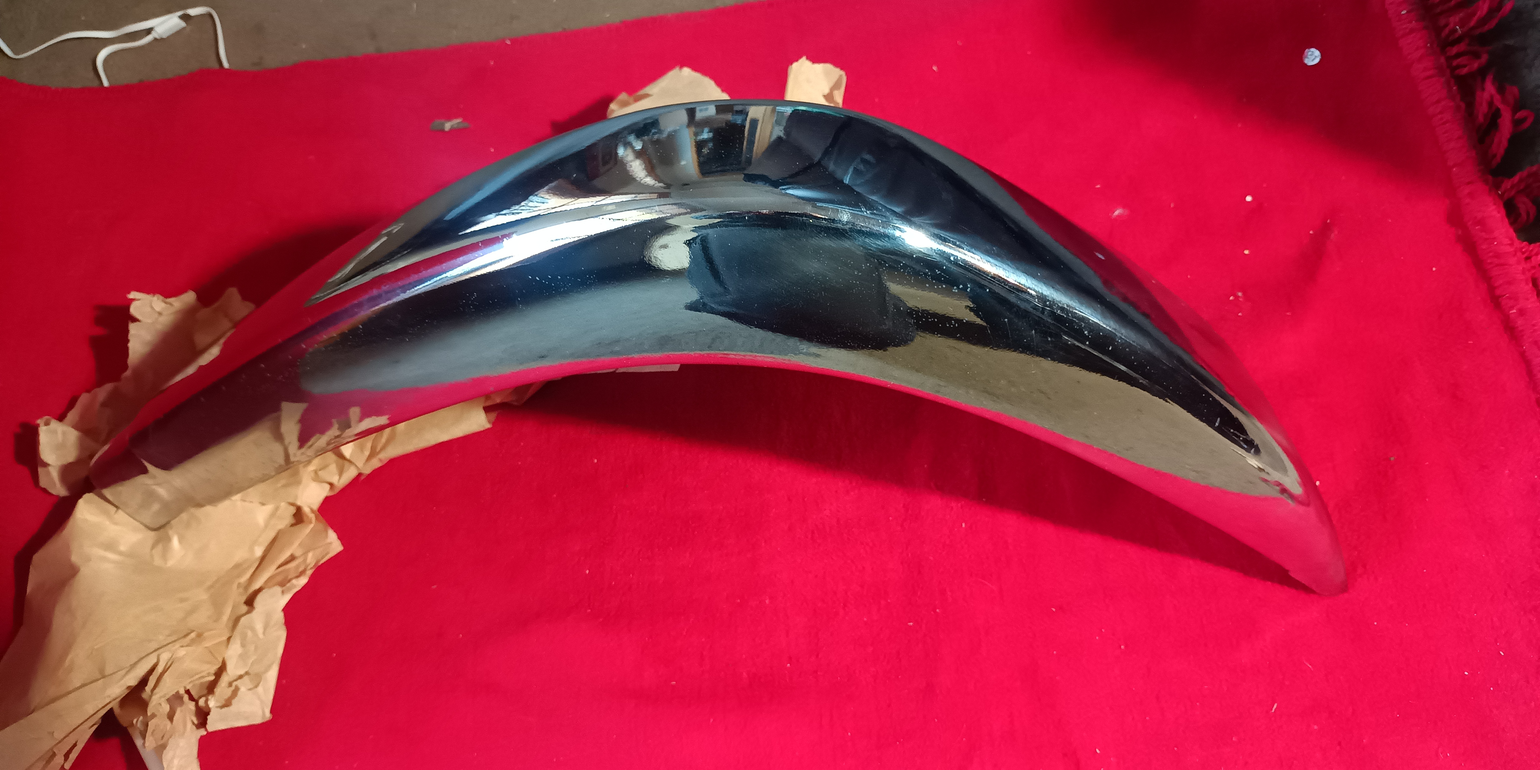 Stoßstange vorn rechts oder hinten links chrom Wartburg 353