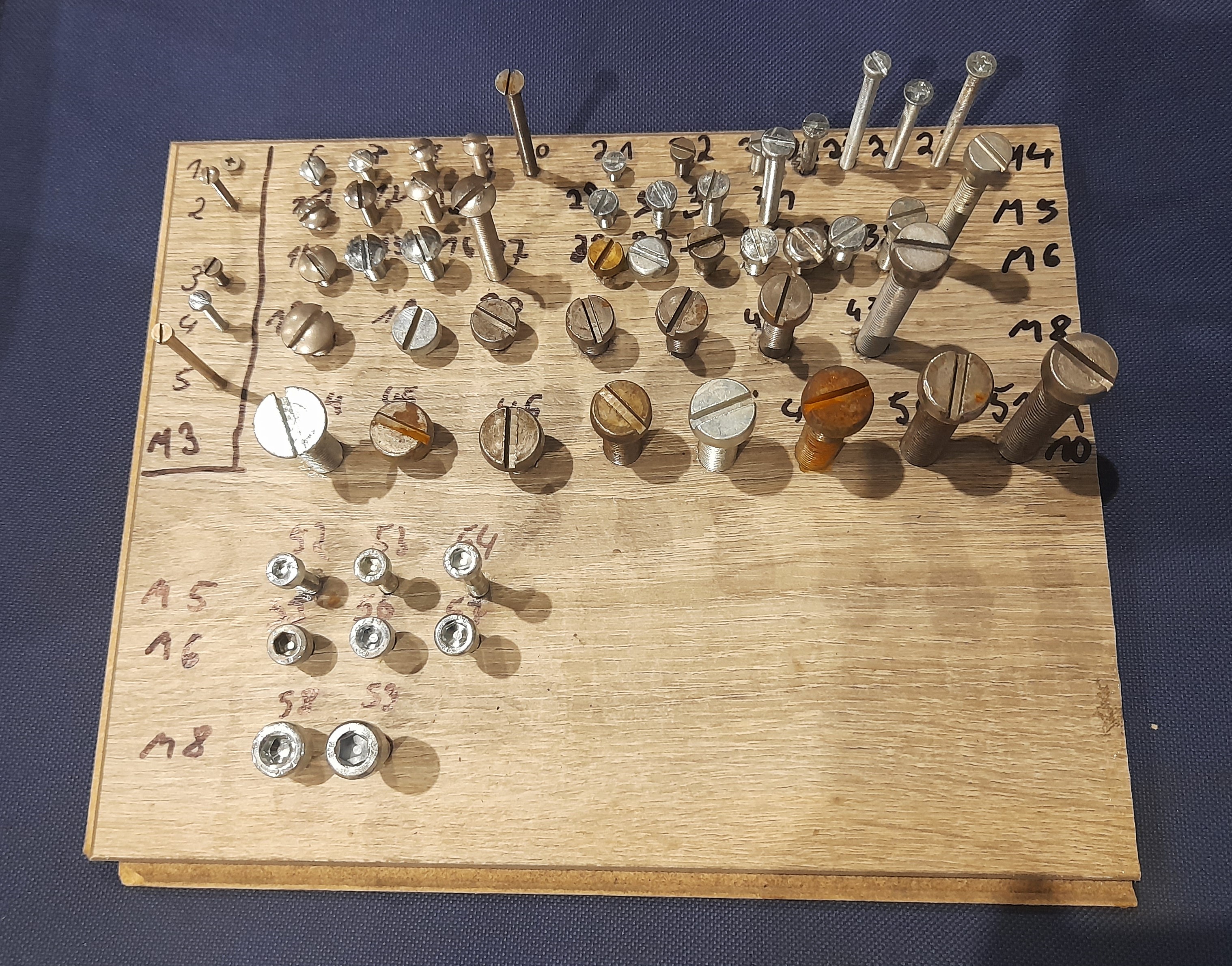 Schrauben M3 x 42 Zylinderkopf Schlitz