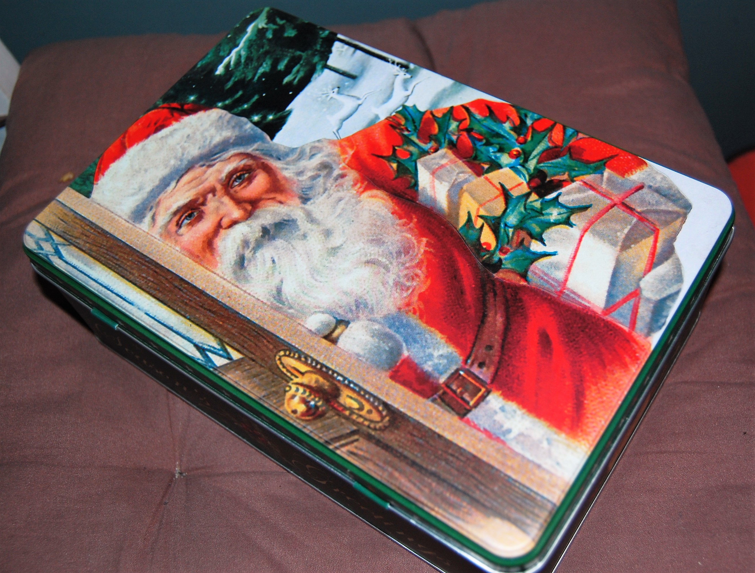 Blechdose Santa Clause Weihnachten