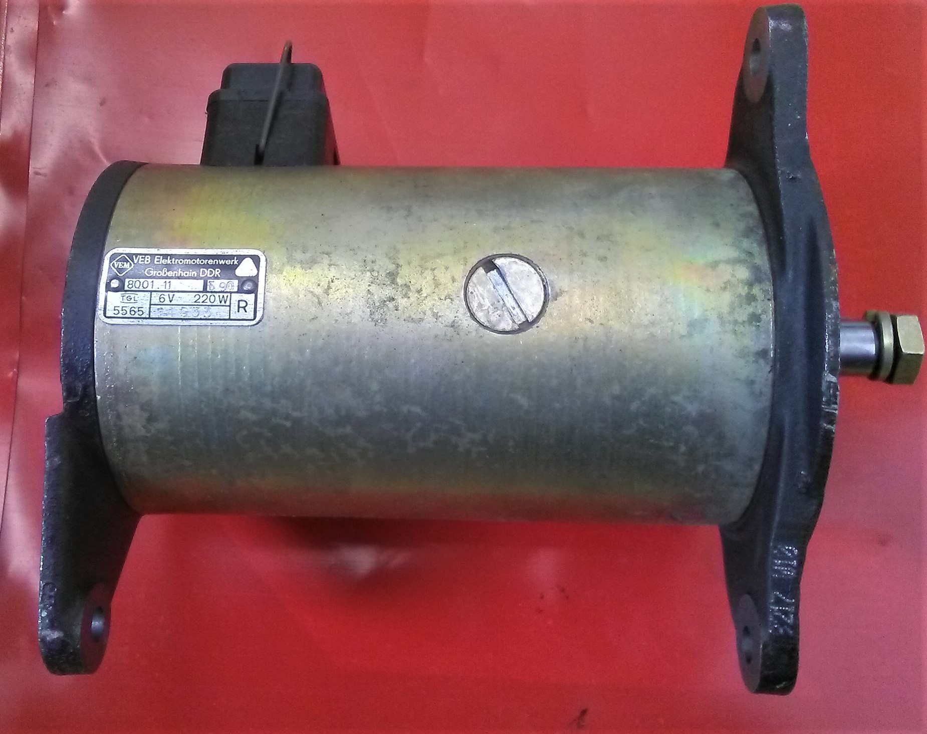 Lichtmaschine Gleichstromlichtmaschine 6V 220W Wartburg 311 312 313 Trabant