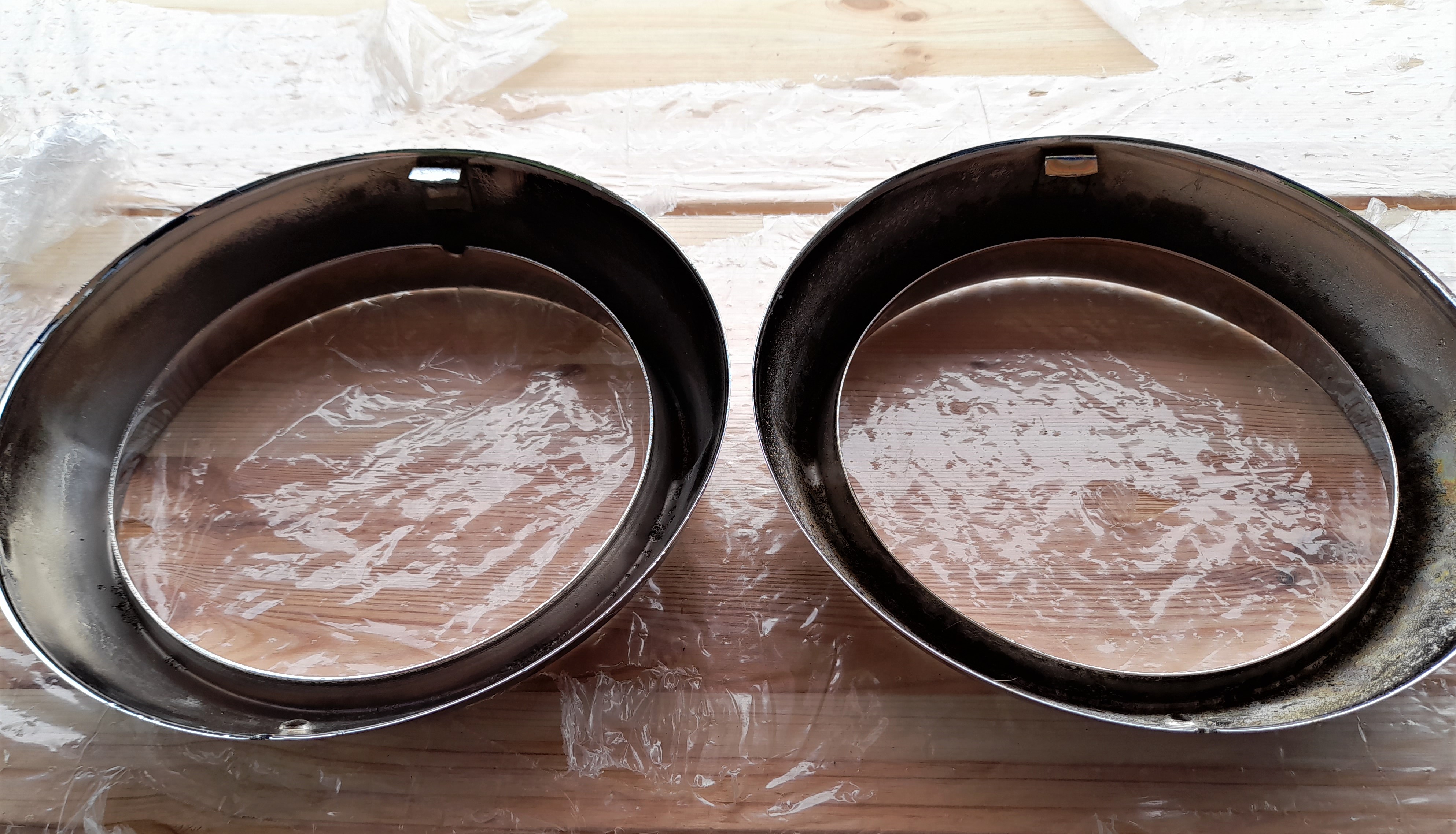 Lampenringe 1 Paar Wolga M21 GAZ 21