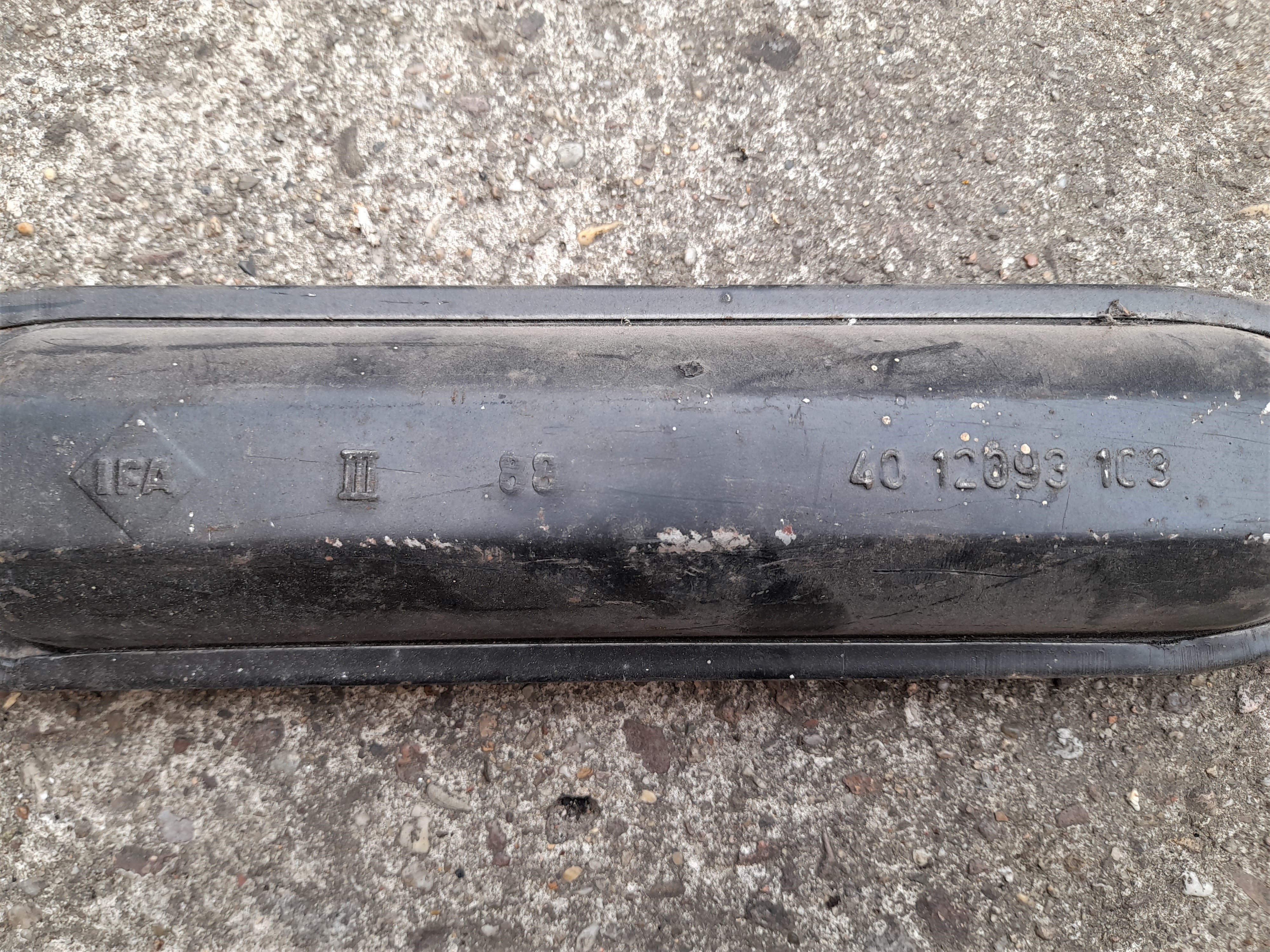 Endschalldämpfer Auspuff Wartburg 353 312