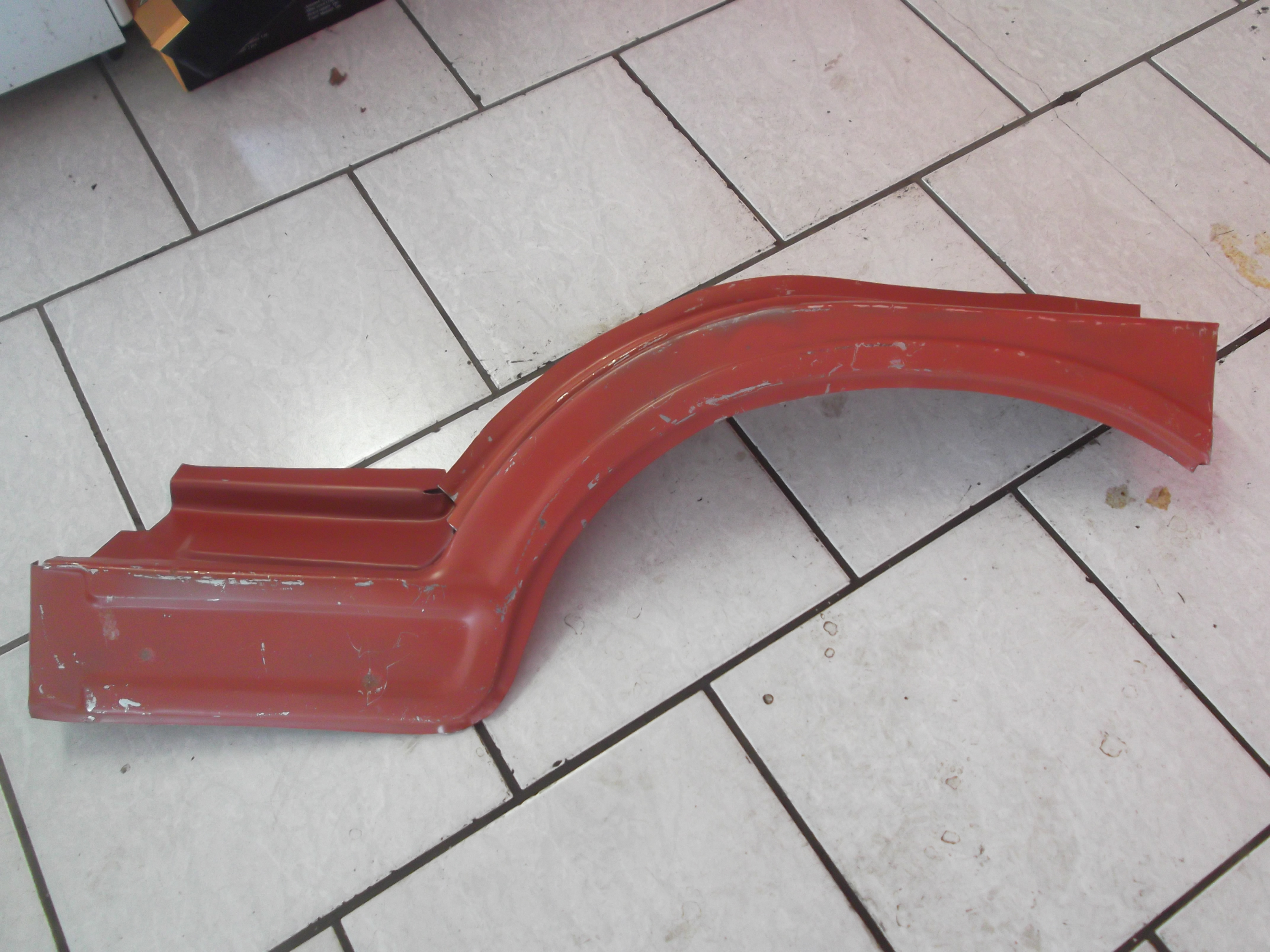 Radlauf Einstieg Blech Reparaturblech links Barkas B1000