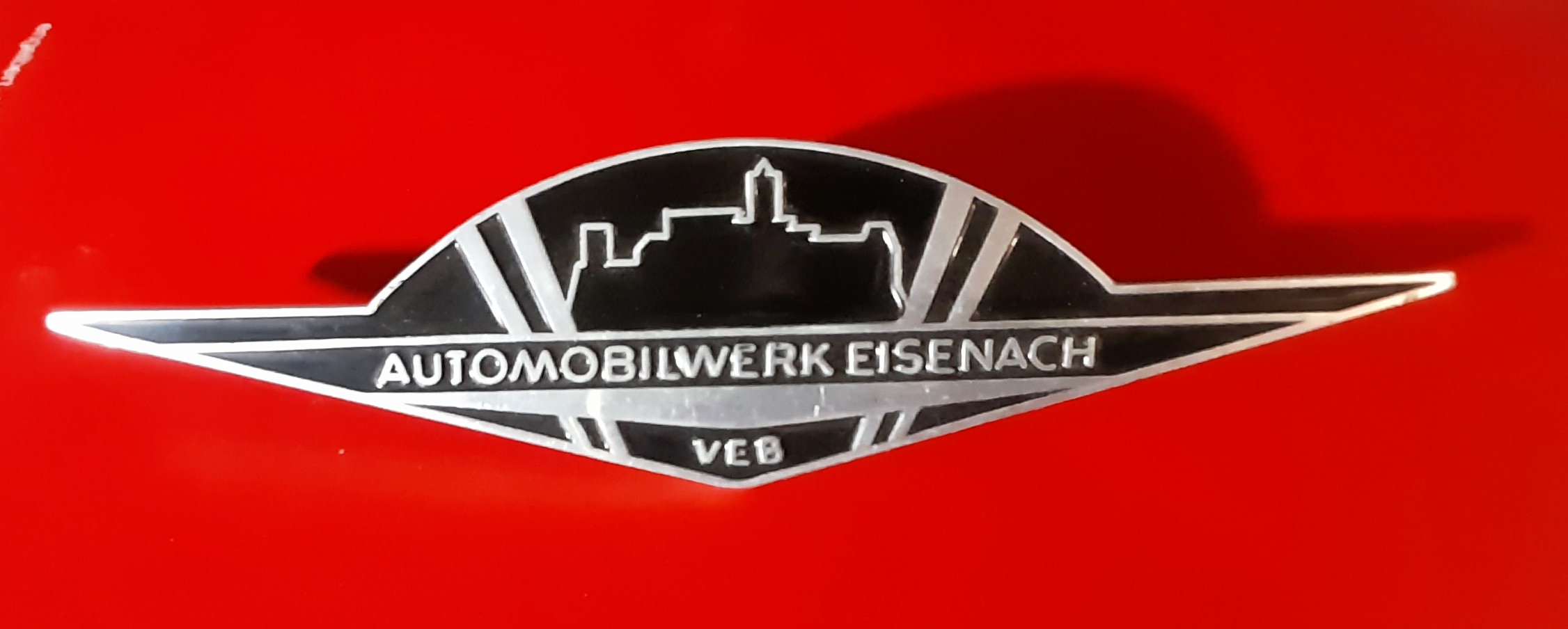 Emblem schwarz Wartburg 311 312  353 Oldtmer