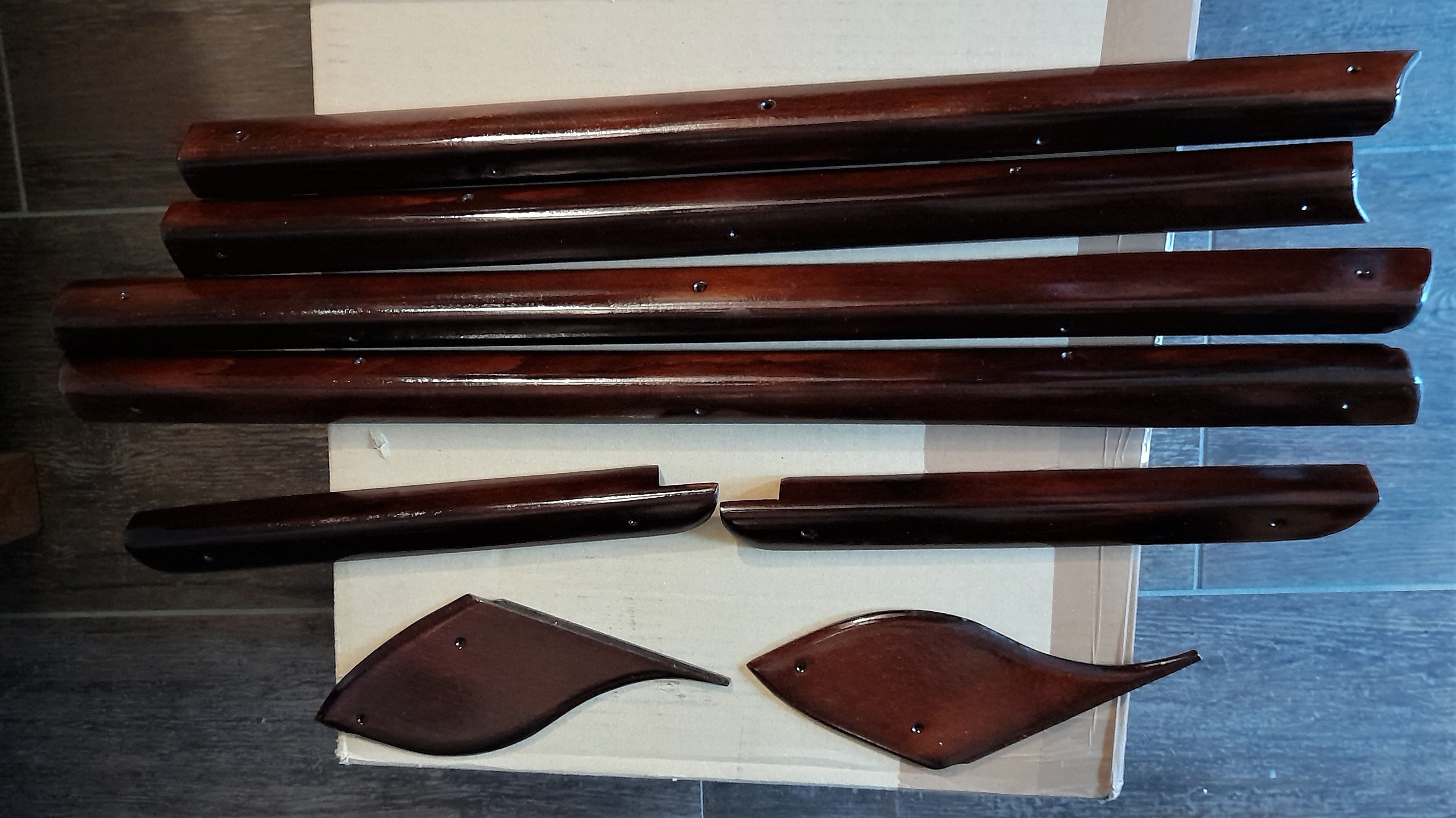 Holzleistensatz Leisten Innenraum Wartburg 311 312 deluxe