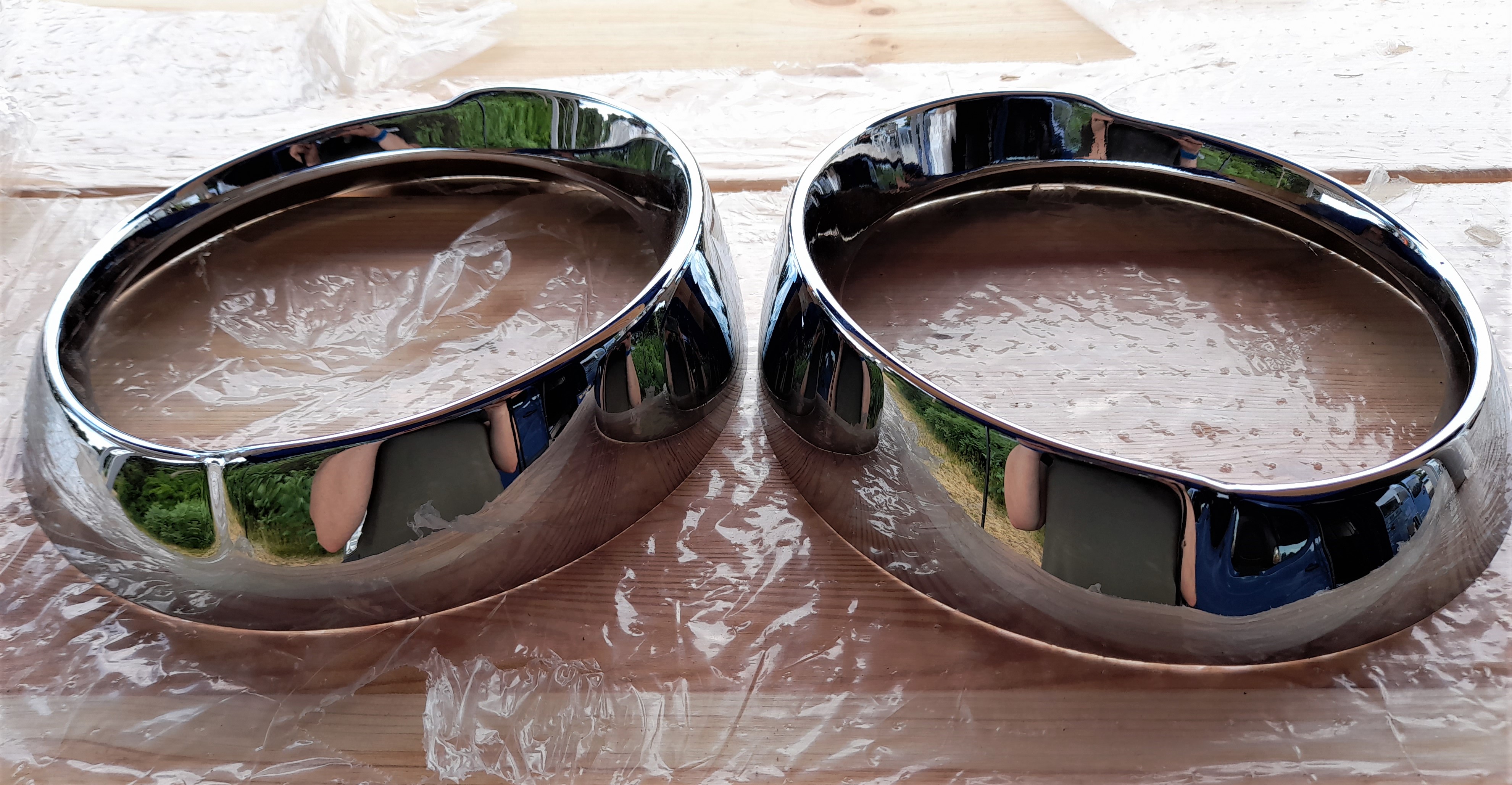 Lampenringe 1 Paar Wolga M21 GAZ 21