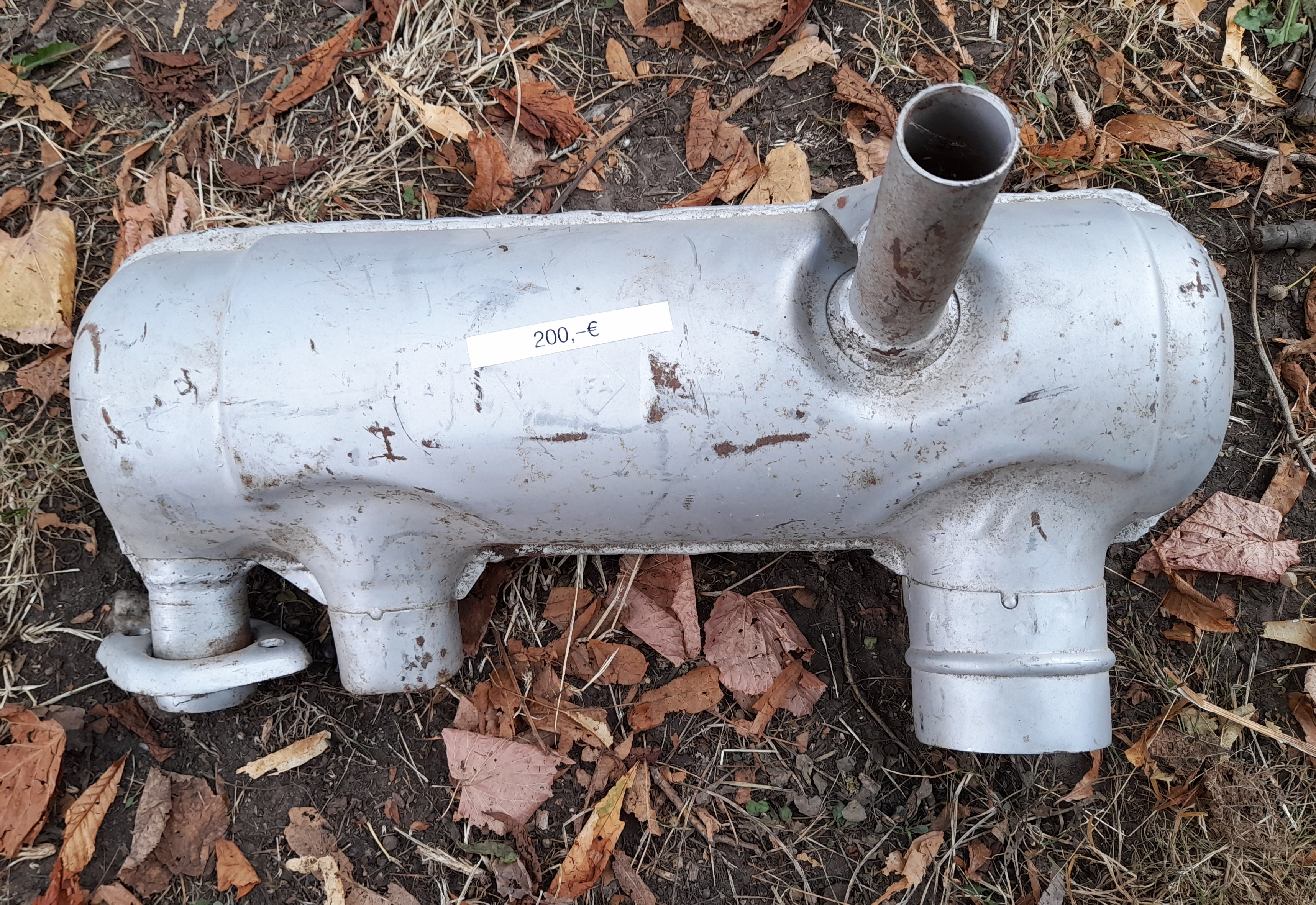 Vorschalldämpfer Auspuff Trabant 601