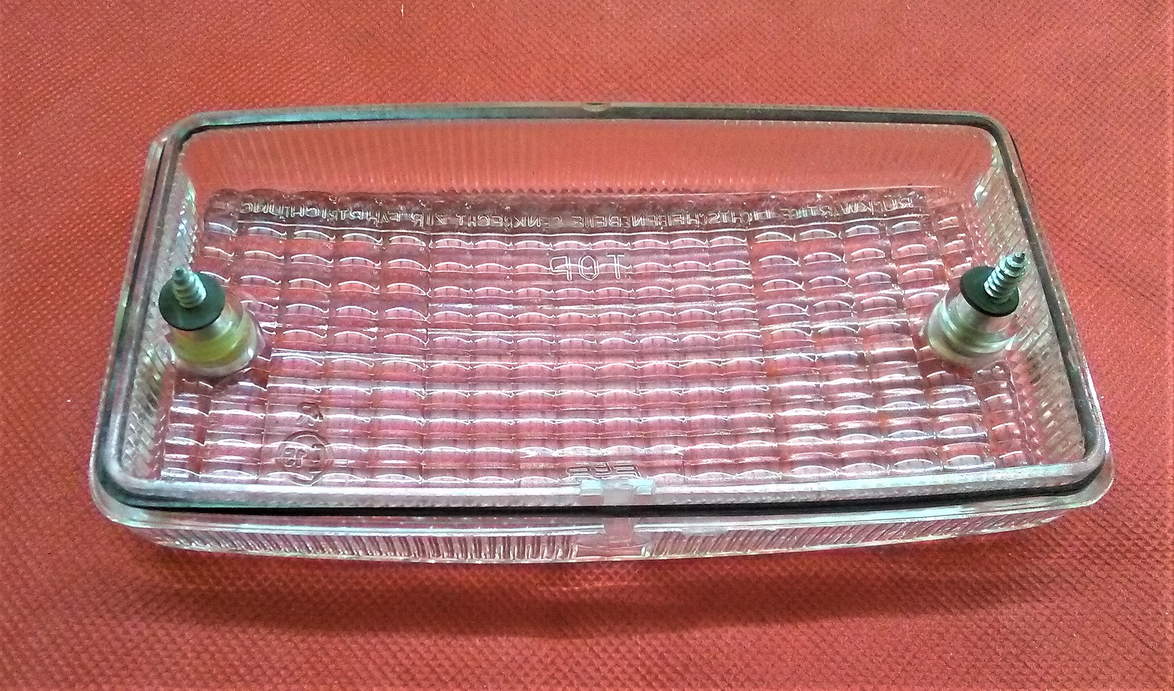 Glas Rückfahrleuchte