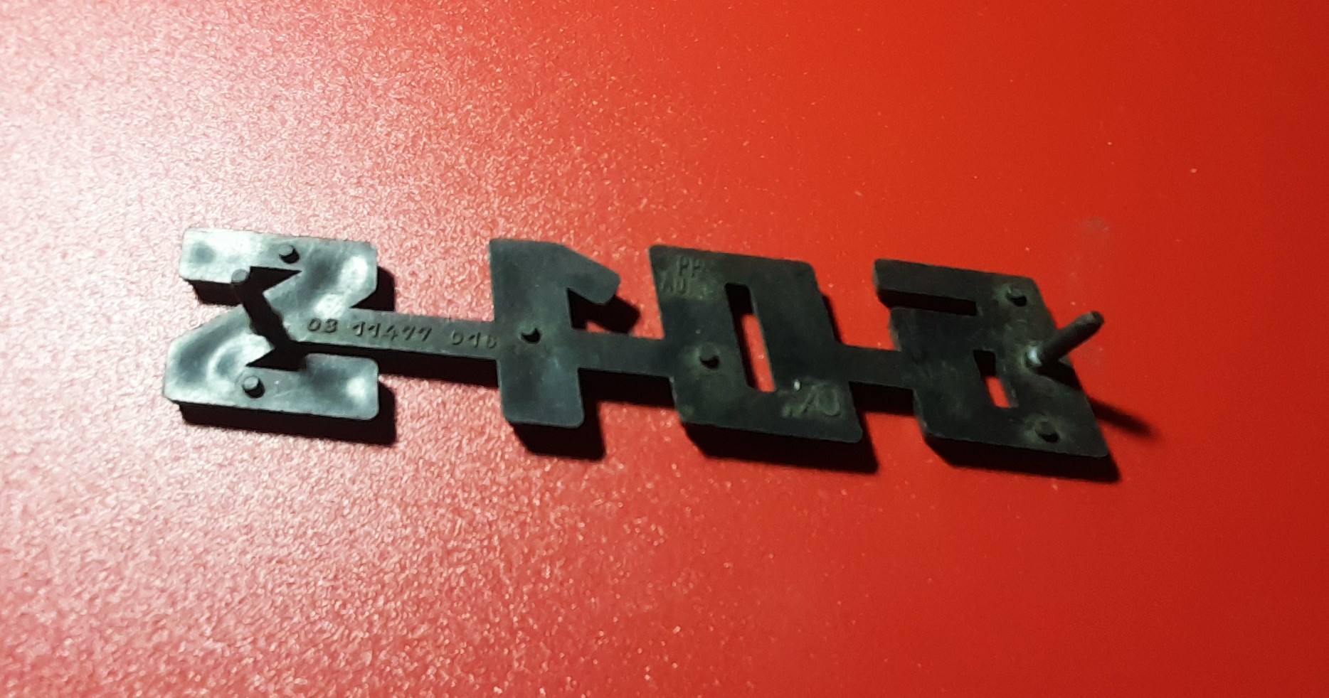 601s Emblem Schriftzug Trabant 601