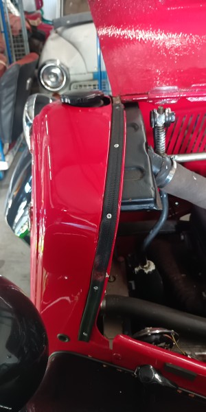 9,50€/m Haubenauflageband Oldtimer Vorkrieg DKW BMW EMW Mercedes Opel