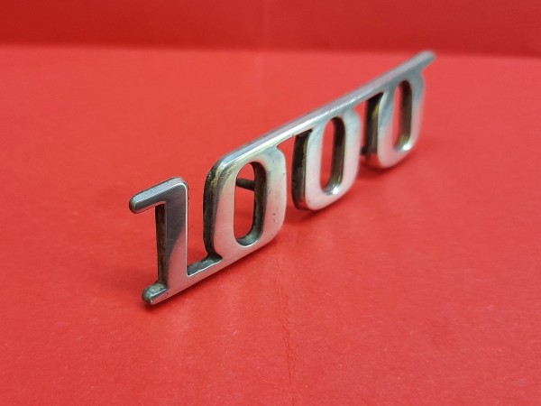 1000 Schriftzug Zahlenzug Wartburg 311 312