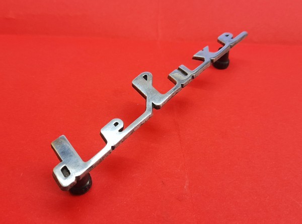 Emblem Schriftzug deluxe ALU Trabant