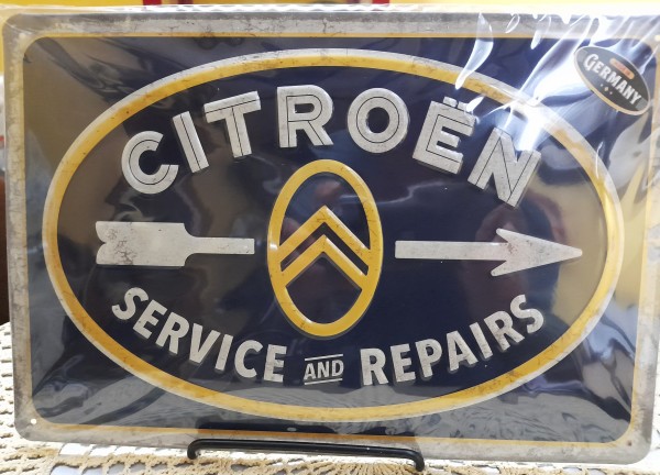 Blechschild Citroen