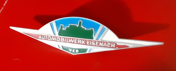 Emblem bunt flach Wartburg 311 312 313 353 Oldtimer