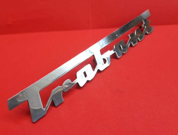 ALU Schriftzug Emblem "Trabant" Trabant 601
