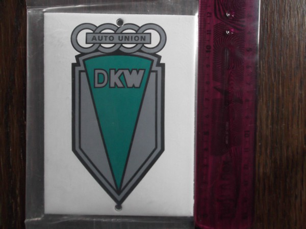 Emailleschild DKW