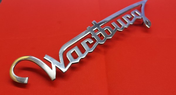 Schriftzug Emblem Wartburg 353 ALU