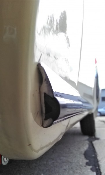 8,50€/m Profil Füller Keder Gummi für Zierleiste Trabant